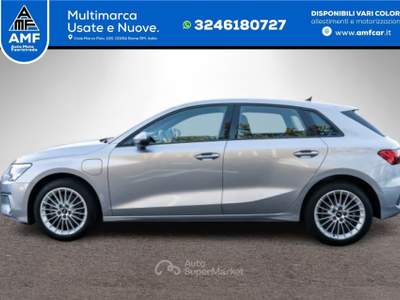 Audi A3 Sportback S line 40 TFSI e Stronic NAVI LED Grigio usata Roma