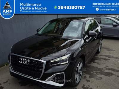 Audi Q2 S tronic S line Virtual/Matrix/ACC/App Nero usata Roma