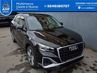 Audi Q2 S tronic S line Virtual/Matrix/ACC/App Nero usata Roma