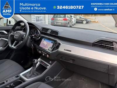 Audi Q3 Sportback 45TFSI e NAVI/VIRTUAL/SHZ/PDC Bianco usata Roma