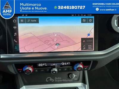 Audi Q3 Sportback 45TFSI e NAVI/VIRTUAL/SHZ/PDC Bianco usata Roma