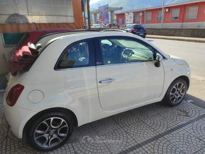 Fiat 500 Fiat 500 2014 Cabrio 1.2 benzina gpl Bianco usata Sant'Egidio del Monte Albino