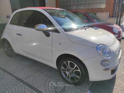 Fiat 500 Fiat 500 2014 Cabrio 1.2 benzina gpl Bianco usata Sant'Egidio del Monte Albino