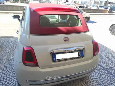 Fiat 500 Fiat 500 2014 Cabrio 1.2 benzina gpl Bianco usata Sant'Egidio del Monte Albino