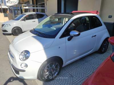 Fiat 500 Fiat 500 2014 Cabrio 1.2 benzina gpl Bianco usata Sant'Egidio del Monte Albino