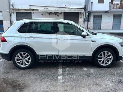 Volkswagen Tiguan VOLKSWAGEN Tiguan 2.0 TDI SCR DSG 4MOTION Executive BMT Bianco usata Bisceglie