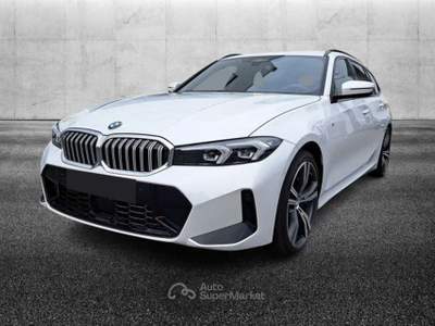 BMW Serie 3 330d 330 d 48V xDrive Touring Msport Bianco usata Pieve di Cento