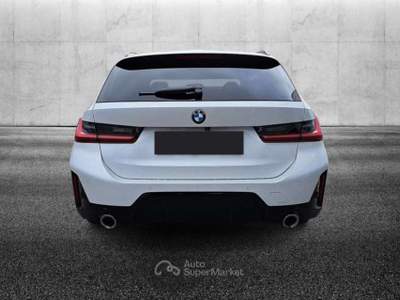 BMW Serie 3 330d 330 d 48V xDrive Touring Msport Bianco usata Pieve di Cento