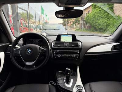 BMW Serie 1 116d 116d 118CV 5p. AUTOMATICA - Full opt - Tutto incluso Bianco usata Guidonia Montecelio