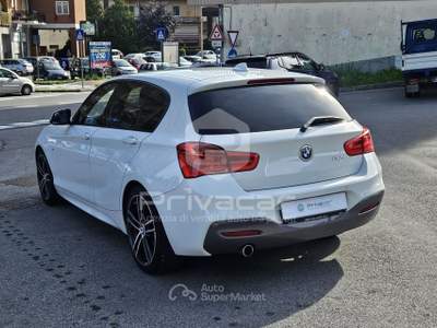 BMW Serie 1 116d BMW 116d 5p. Msport Bianco usata Moncalieri
