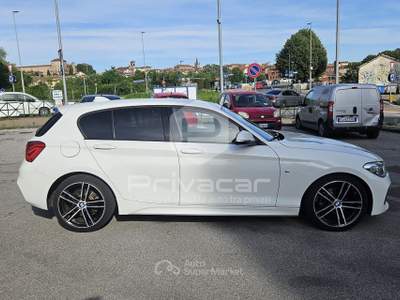 BMW Serie 1 116d BMW 116d 5p. Msport Bianco usata Moncalieri