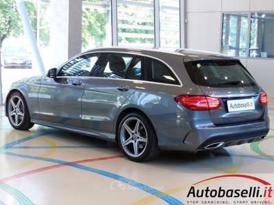 Mercedes-Benz Classe C D 170CV SW AUTOMATIC PREMIUM ''AMG LINE PLUS'' Grigio usata Quinzano D'oglio