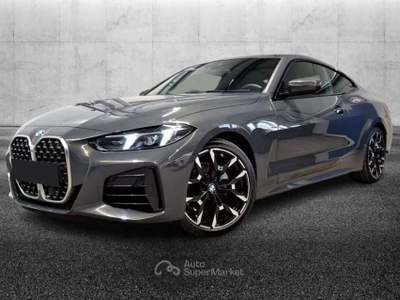 BMW Serie 4 420d 420 d 48V xDrive Coupé Msport Grigio usata Pieve di Cento
