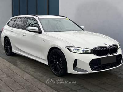 BMW Serie 3 330d 330 d 48V xDrive Touring Msport Bianco usata Pieve di Cento