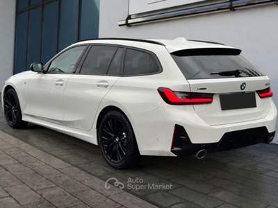 BMW Serie 3 330d 330 d 48V xDrive Touring Msport Bianco usata Pieve di Cento