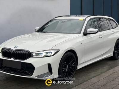 BMW Serie 3 330d 330 d 48V xDrive Touring Msport Bianco usata Pieve di Cento