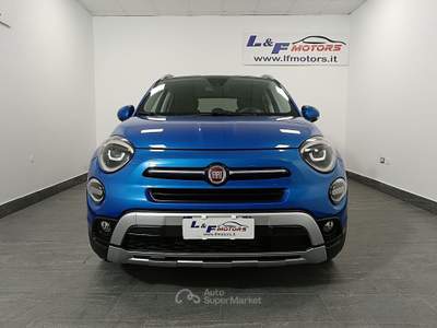 Fiat 500X Cross 1.6 MJT 120 CV AUTOMATICA - FULL LED Blu/Azzurro usata Giugliano in Campania