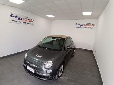 Fiat 500 Lounge CABRIO OK NEOPATENTATI Grigio usata Giugliano in Campania