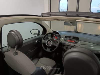 Fiat 500 Lounge CABRIO OK NEOPATENTATI Grigio usata Giugliano in Campania