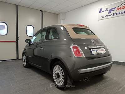 Fiat 500 Lounge CABRIO OK NEOPATENTATI Grigio usata Giugliano in Campania