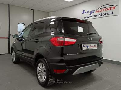 Ford EcoSport 1.0 Ecoboost 125cv Titanium Nero usata Giugliano in Campania