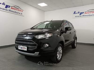Ford EcoSport 1.0 Ecoboost 125cv Titanium Nero usata Giugliano in Campania