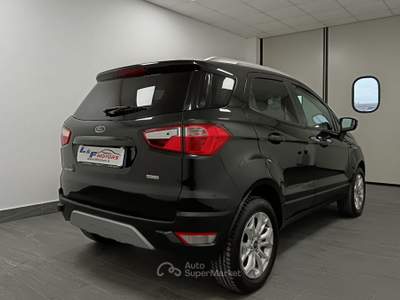Ford EcoSport 1.0 Ecoboost 125cv Titanium Nero usata Giugliano in Campania