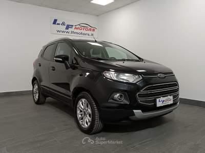 Ford EcoSport 1.0 Ecoboost 125cv Titanium Nero usata Giugliano in Campania