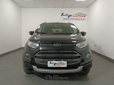 Ford EcoSport 1.0 Ecoboost 125cv Titanium Nero usata Giugliano in Campania