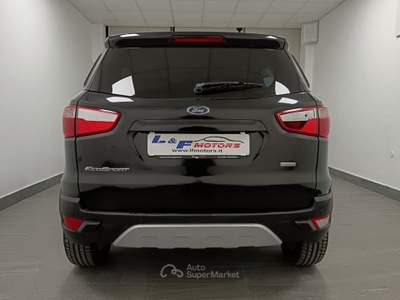 Ford EcoSport 1.0 Ecoboost 125cv Titanium Nero usata Giugliano in Campania