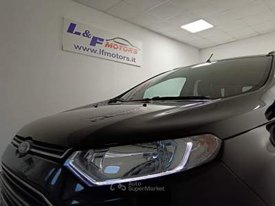 Ford EcoSport 1.0 Ecoboost 125cv Titanium Nero usata Giugliano in Campania