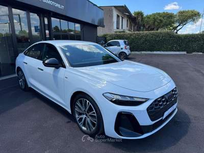 Audi A5 BERLINA 2.0 TFSI S LINE MATRIX BLACK KAMERA 360 Bianco usata Ciampino