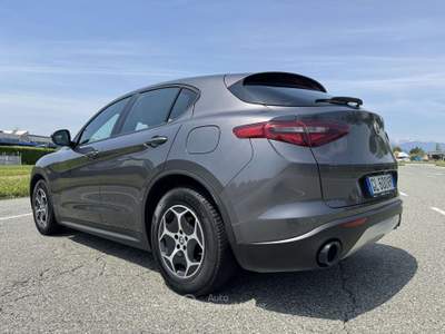 Alfa Romeo Stelvio 2.2 t Business rwd 160cv auto UNICO PROPRIETARIO Grigio usata Settimo Torinese