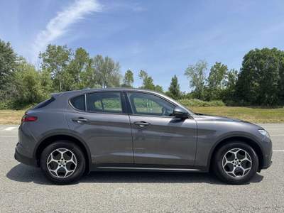 Alfa Romeo Stelvio 2.2 t Business rwd 160cv auto UNICO PROPRIETARIO Grigio usata Settimo Torinese