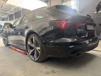 Audi RS 6 Avant 4.0 mhev quattro  I N C I D E N T A T A usata Settimo Torinese