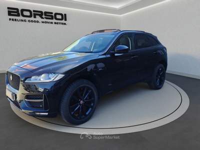 Jaguar F-Pace  - f-pace 2.0 d 240 cv awd aut. r-sport Nero usata Treviso