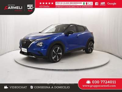 Nissan Juke 1.6 Hev N-Design Blu/Azzurro usata Coccaglio