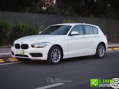 BMW Serie 1 118d D Urban Bianco usata Bari