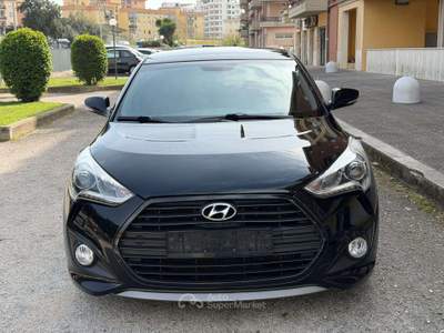 Hyundai Veloster Veloster 1.6 t-gdi 186cv auto UNICA IN ITALIA Nero usata Aprilia