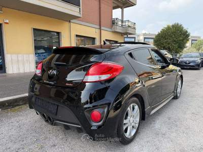 Hyundai Veloster Veloster 1.6 t-gdi 186cv auto UNICA IN ITALIA Nero usata Aprilia
