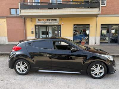 Hyundai Veloster Veloster 1.6 t-gdi 186cv auto UNICA IN ITALIA Nero usata Aprilia