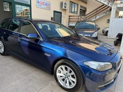 BMW Serie 5 525d 525d xDrive Touring cv 218 anno 10/2015 Blu/Azzurro usata Termoli