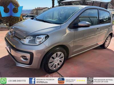 Volkswagen up! 5p 1.0 60cv * UNI PROP * TEL * Argento usata Coazze