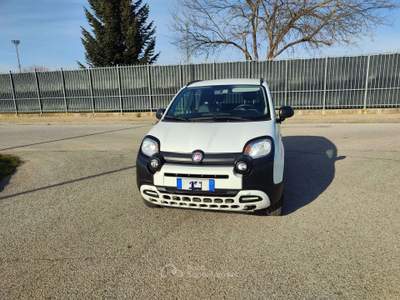 Fiat Panda 2021 4x4 0.9 t.air t. Wild 4x4 Bianco usata Coazze
