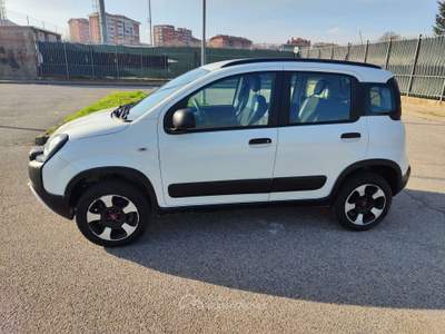 Fiat Panda 2021 4x4 0.9 t.air t. Wild 4x4 Bianco usata Coazze