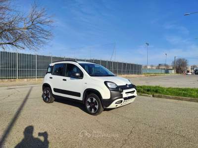 Fiat Panda 2021 4x4 0.9 t.air t. Wild 4x4 Bianco usata Coazze