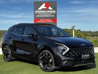 Kia Sportage 1.6 CRDi MHEV DCT GT-line Plus (Tetto/Pelle/Led) Nero usata Castellaneta