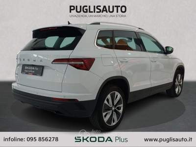 Skoda Karoq 2.0 TDI EVO SCR 115 CV DSG Style Bianco usata BELPASSO