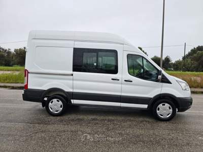Ford Transit 330 2.0TDCi EcoBlue 170CV L2H3 DC 6 POSTI Bianco usata Maruggio