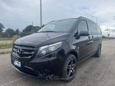 Mercedes-Benz Vito 2.0 116 CDI Tourer Pro Long automatico 9 POSTI Nero usata Maruggio